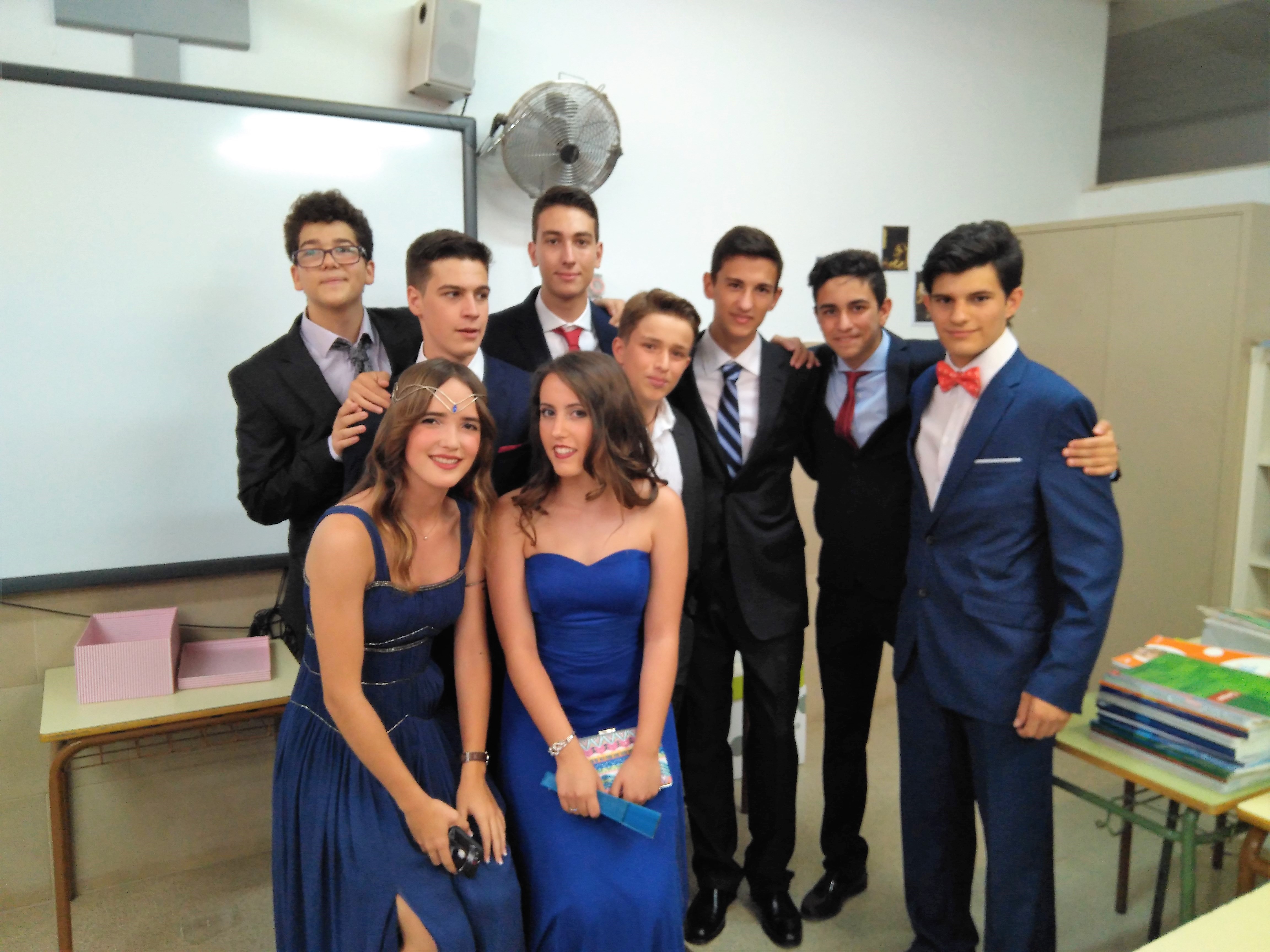 Despedida de los alumnos de 4º de ESO Curso 2016/2017